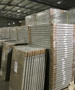 Glazed Wrapped Panel-4ft-51″H- Tall Panel-Self Distancing Panel-Privacy Screen - Glazed Wrapped Panel-4ft-51 H- (view 2)