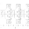 5x5 L-shape 6-person cubicle workstations – floor plan drawing with dimensions