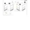 5x5 Quad Cubicles-43″ H- 4 MAN L Shape Fully Laminated Office Workstations-MV - 5x5 Quad Cubicles-43 H- (view 11)