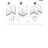 5x5 Quad Cubicles-43″ H- 4 MAN L Shape Fully Laminated Office Workstations-MV - 5x5 Quad Cubicles-43 H- (view 12)