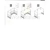 5x5 Quad Cubicles-43″ H- 4 MAN L Shape Fully Laminated Office Workstations-MV - 5x5 Quad Cubicles-43 H- (view 14)