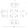 5x5 L-shape 4-person (quad) cubicle workstations – floor plan drawing with dimensions