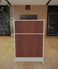 Free Standing Cubicles Room Partition Laminated Self Distancing Panel Divider 60"x 43" - Free Standing Cubicles Room
