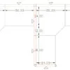 6x6 Cubicles - 54″ H-2 MAN (DOUBLE) L Shape Glazed Office Workstations-U - 6x6 Cubicles 54 H-2 (view 2)