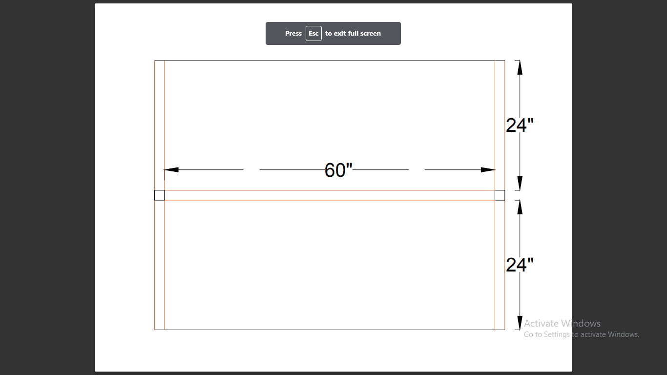 2-5X2 5x2 Cubicles- 43" H- 2 MAN (MIRROR) U Shape Office Laminated Office Workstations-V - 5x2 Cubicles- 43 H- (view 2)
