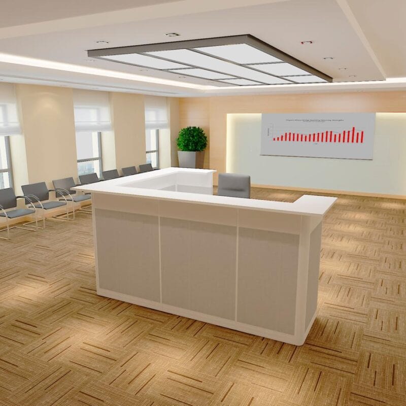 6'x8' U Shape Reception Counter-U - X8 Shape Reception Counter-u
