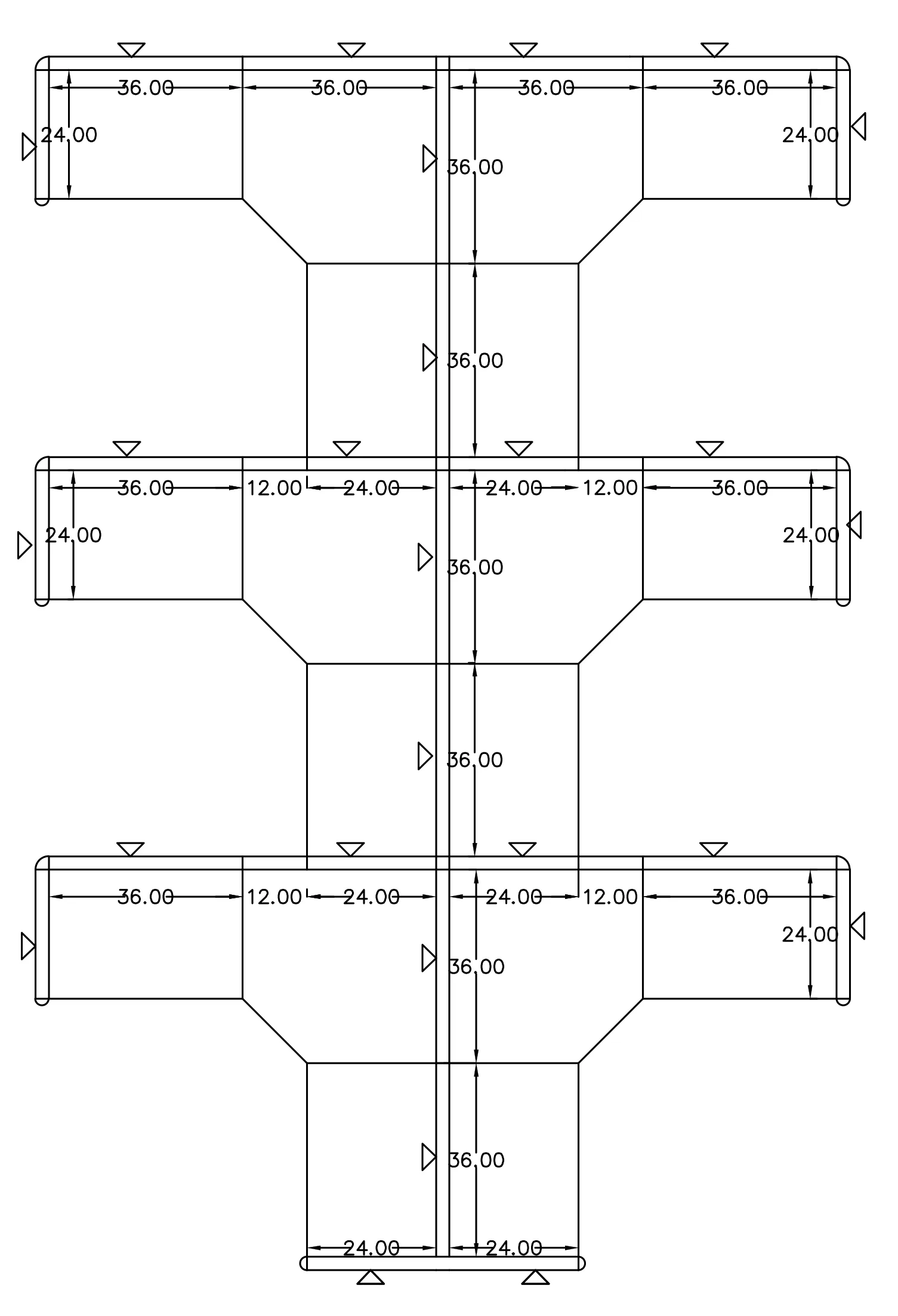 Layout1 6x6 Fabric Cubicles- 51″ H- 6 MAN (PACKED) L Shape Office Workstations-U - 6x6 Fabric Cubicles- 51 (view 2)