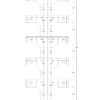 6x6 Cubicles -51″ H- 10 MAN (PACKED) L Shape Glazed Office Cubicles -E - 6x6 Cubicles -51 H- (view 2)