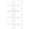 6x6 Cubicles -51″ H- 10 MAN (PACKED) L Shape Glazed Office Cubicles -E - 6x6 Cubicles -51 H- (view 2)