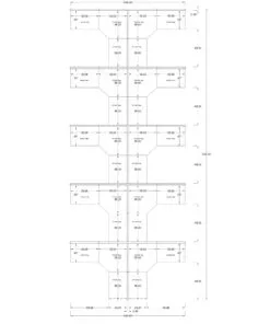 6x6 Cubicles -51″ H- 10 MAN (PACKED) L Shape Glazed Office Cubicles -E - 6x6 Cubicles -51 H- (view 2)