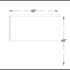 4x4 Cubicles -51″ H- ONE MAN L Shape glazed Office Workstations -V - 4x4 Cubicles -51 H- (view 2)
