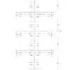 6x6 Cubicles -51″ H- 8 MAN (PACKED) L Shape Glazed Office Cubicles -E - 6x6 Cubicles -51 H- (view 2)