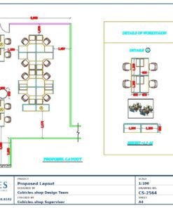Departmental Office Layout