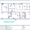 Professional office cubicle layout floor plan CS-2565 — Private Offices + Meeting Room by Cubicles.shop