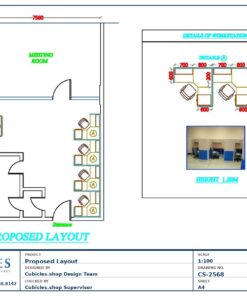 Open Workstation Floor Layout