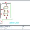 Professional office cubicle layout floor plan CS-2575 by Cubicles.shop