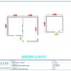 Professional office cubicle layout floor plan CS-2577 by Cubicles.shop