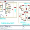 Professional office cubicle layout floor plan CS-2581 by Cubicles.shop