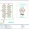 Professional office cubicle layout floor plan CS-2584 by Cubicles.shop