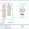 Professional office cubicle layout floor plan CS-2586 by Cubicles.shop