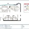Professional office cubicle layout floor plan CS-2591 by Cubicles.shop