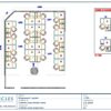 Professional office cubicle layout floor plan CS-2597 by Cubicles.shop