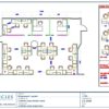 Professional office cubicle layout floor plan CS-2599 by Cubicles.shop