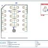 Professional office cubicle layout floor plan CS-2600 by Cubicles.shop