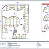 Professional office cubicle layout floor plan CS-2601 by Cubicles.shop