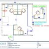 Professional office cubicle layout floor plan CS-2602 by Cubicles.shop