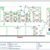 Professional office cubicle layout floor plan CS-2605 by Cubicles.shop