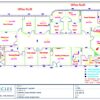 Professional office cubicle layout floor plan CS-2611 by Cubicles.shop