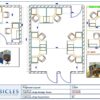 Professional office cubicle layout floor plan CS-2620 by Cubicles.shop