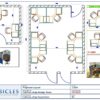 Professional office cubicle layout floor plan CS-2622 by Cubicles.shop