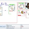 Professional office cubicle layout floor plan CS-2625 by Cubicles.shop