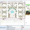 Professional office cubicle layout floor plan CS-2629 by Cubicles.shop
