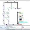 Professional office cubicle layout floor plan CS-2636 by Cubicles.shop