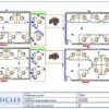 Professional office cubicle layout floor plan CS-2650 by Cubicles.shop
