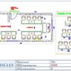 Professional office cubicle layout floor plan CS-2659 by Cubicles.shop