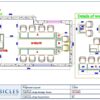 Professional office cubicle layout floor plan CS-2662 by Cubicles.shop
