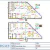 Professional office cubicle layout floor plan CS-2666 by Cubicles.shop