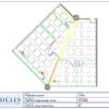 Professional office cubicle layout floor plan CS-2668 by Cubicles.shop