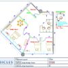 Professional office cubicle layout floor plan CS-2669 by Cubicles.shop