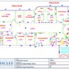 Professional office cubicle layout floor plan CS-2670 by Cubicles.shop