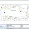 Professional office cubicle layout floor plan CS-2672 by Cubicles.shop