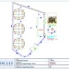 Professional office cubicle layout floor plan CS-2674 by Cubicles.shop