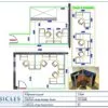 Professional office cubicle layout floor plan CS-2686 by Cubicles.shop