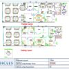 Professional office cubicle layout floor plan CS-2694 by Cubicles.shop