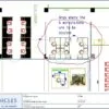 Professional office cubicle layout floor plan CS-2723 by Cubicles.shop