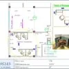 Professional office cubicle layout floor plan CS-2725 by Cubicles.shop